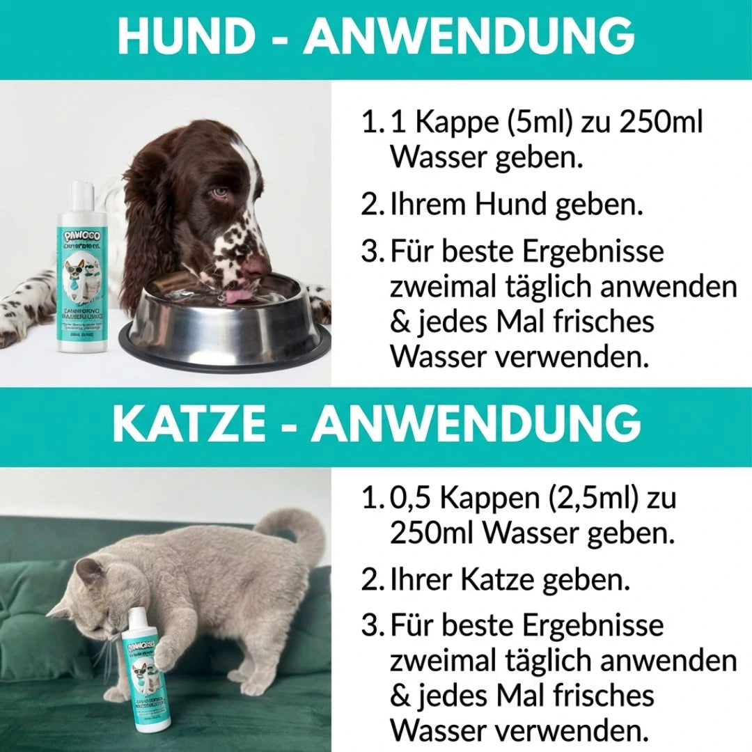 Dentalwasser — tägliche Mundpflege, kein Zähneputzen nötig