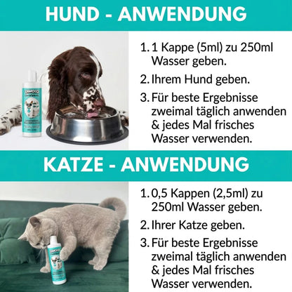 Dentalwasser — tägliche Mundpflege, kein Zähneputzen nötig